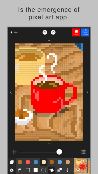 Pixel art editor - Dottable -