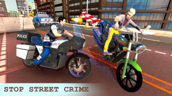 US Police Moto Bike Chase: Crime Cop Bike Games