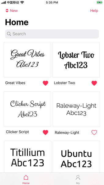 My Font - Install font for 13