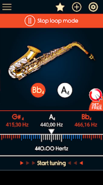 Master Saxophone Tuner