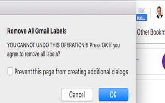 Remove All Gmail Labels