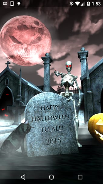 Halloween Graveyard 3D