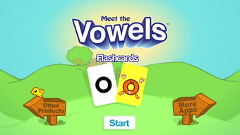 Meet the Vowels Flashcards