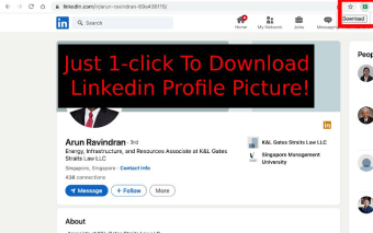 Profile Picture Downloader for Linkedin™