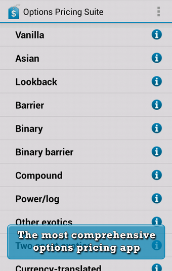 Options Pricing Suite