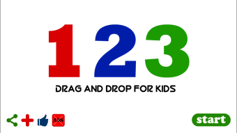 123 Drag and Drop for preschool kids