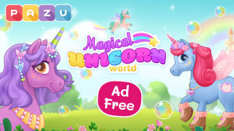 My Magical Unicorn World: Dress up Girls Games