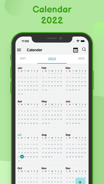 Calender 2022