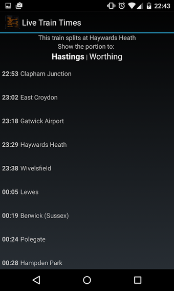 Live Train Times