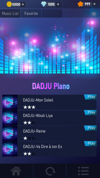 Dadju Piano TIles