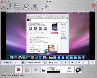Debut Video Capture Software for Mac