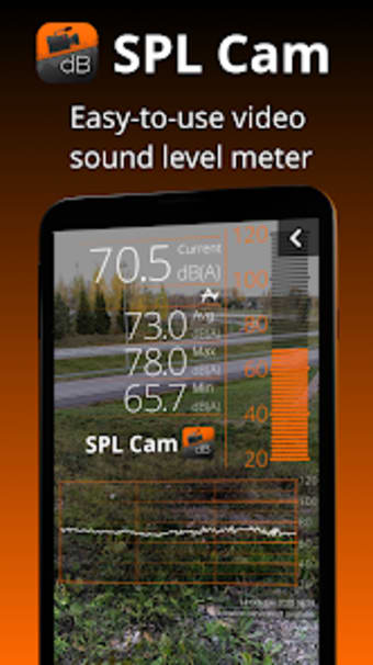 Video decibel meter - SPL CAM