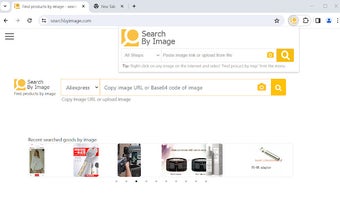 Search products by image