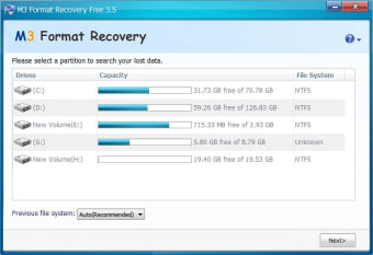 M3 Format Recovery Free