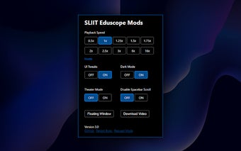 SLIIT Eduscope Mods