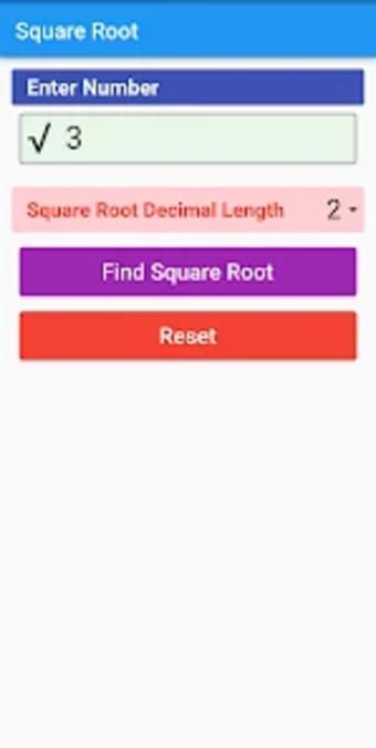 Square Root - Division Method