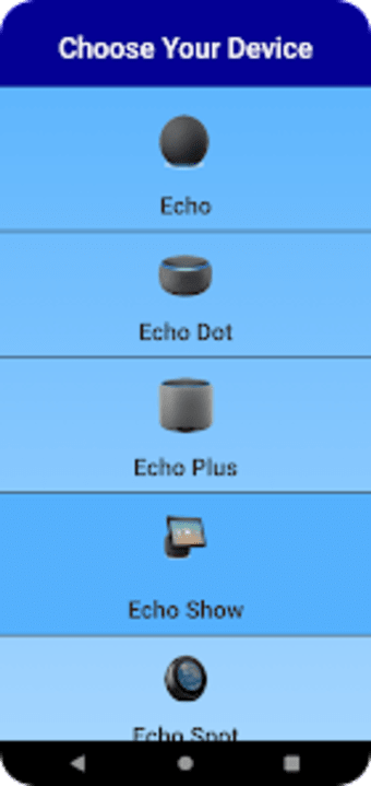 Alexa Echo App