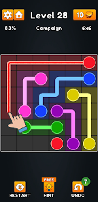 Color Connect the Dots Games