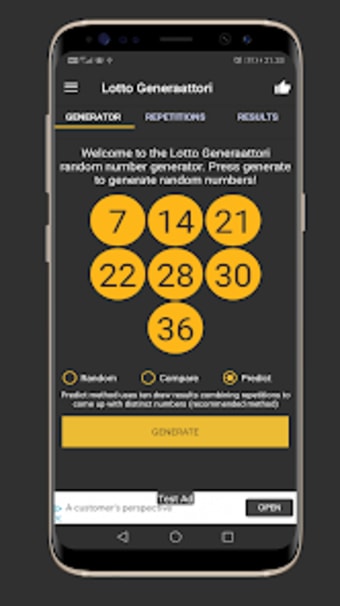 Lotto Generaattori - Nostaa vo
