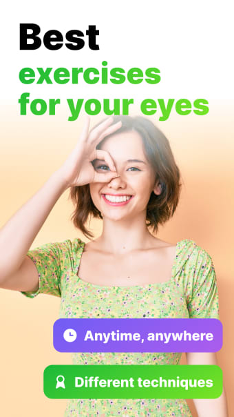 Eye exercises and Vision test