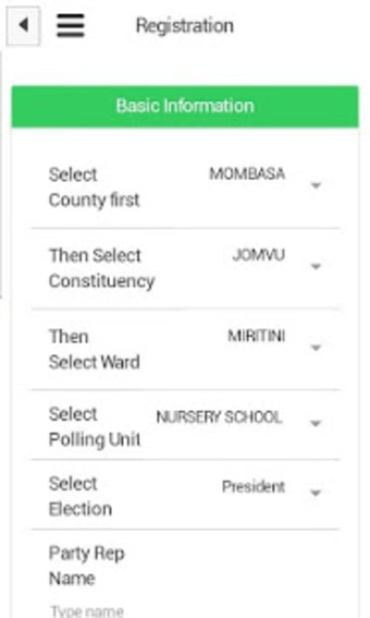 Kenya Elections 2017 Tracking