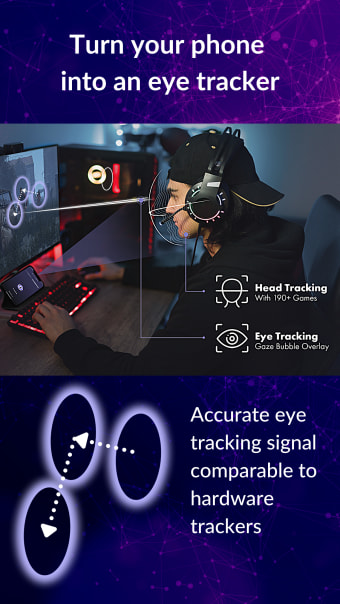 Beam Gaming Head  Eye Tracker