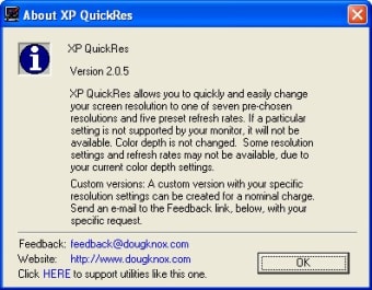 XP QuickRes