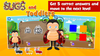 Toddler Games Age 2: Bugs