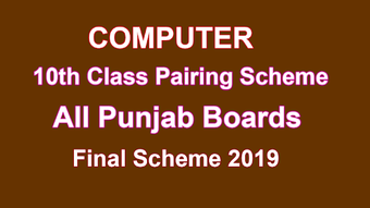 Pairing Scheme 2019