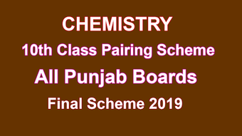 Pairing Scheme 2019