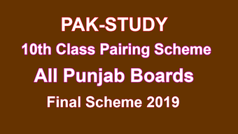 Pairing Scheme 2019