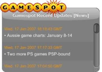 GameSpot RSS Reader