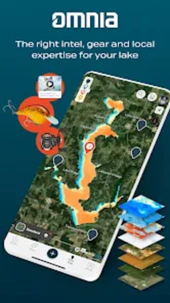 Omnia Fishing Lake Maps  Gear