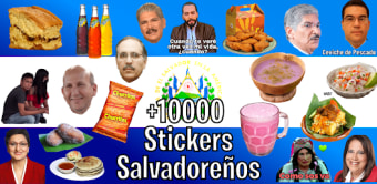Stickers Salvadoreños
