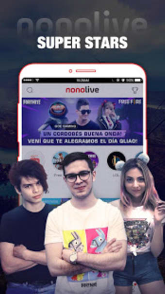 Nonolive - Game Live Streaming  Video Chat