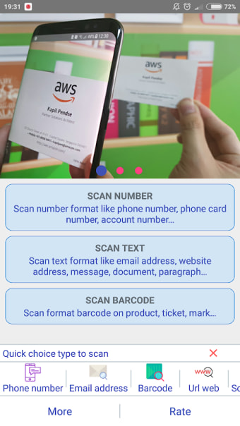 Scan Now - Number, Text Scanner
