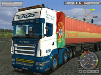 Euro Truck Simulator SCANIA R580 8X4 Mod