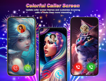 Call Screen Color Phone Theme