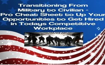 Military Transitioning Resume Cheat Sheet Google Chrome 용 - 확장 프로그램 다운로드