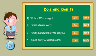 Educational game: Toms Story
