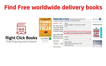 Right Click Book Search With Free Shipping