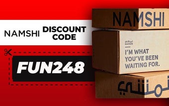 Namshi Promo code 2023(FUN248)