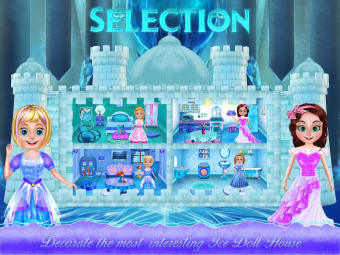 Ice Doll House Design Games