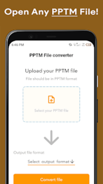 PPTM File Viewer - PPTM To PDF