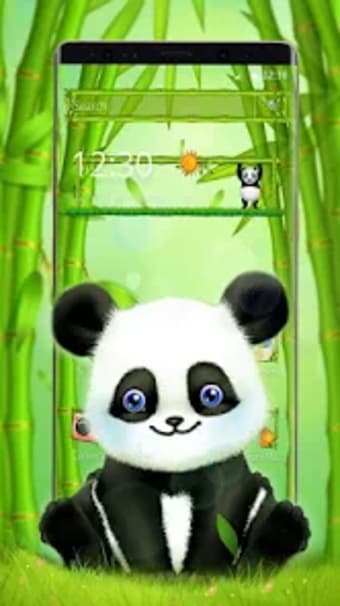 Cute panda theme list