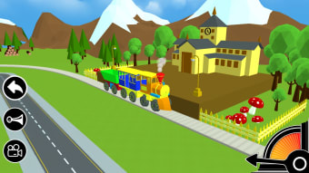 3D Toy Train - Free Kids Train Game