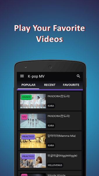 K-pop Video Catalogue (가요 ~ KPOP)