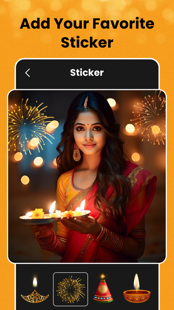 Diwali Photo Frame