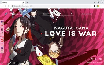 Kaguya-Sama: Love Is War Wallpapers New Tab