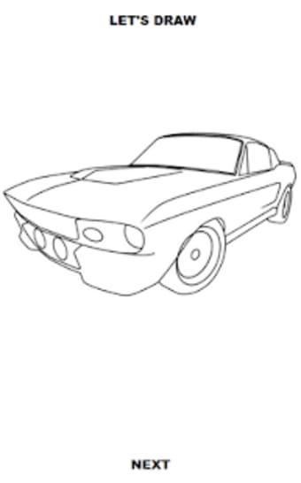 Draw Cars: Muscle